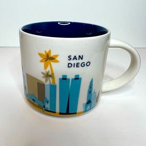STARBUCKS discontinued "You are here" SAN DIEGO mug